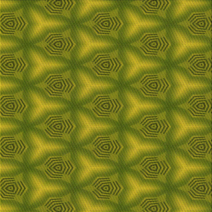 Round Patterned Pistachio Green Rug, pat600yw