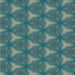 Square Patterned Teal Green Novelty Rug, pat600