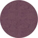 Square Patterned Raspberry Purple Rug, pat601brn