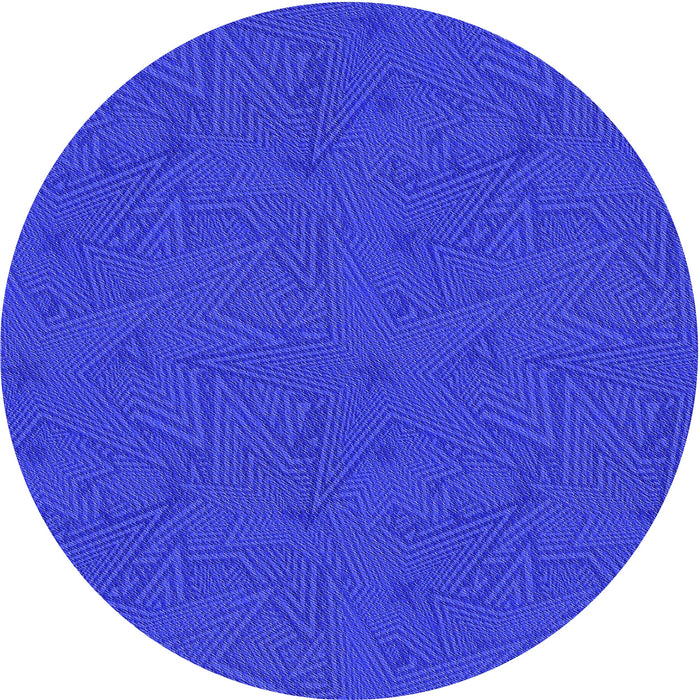 Square Patterned Blue Rug, pat601pur