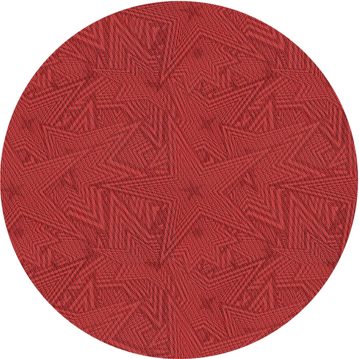 Square Machine Washable Transitional Red Rug in a Living Room, wshpat601rd