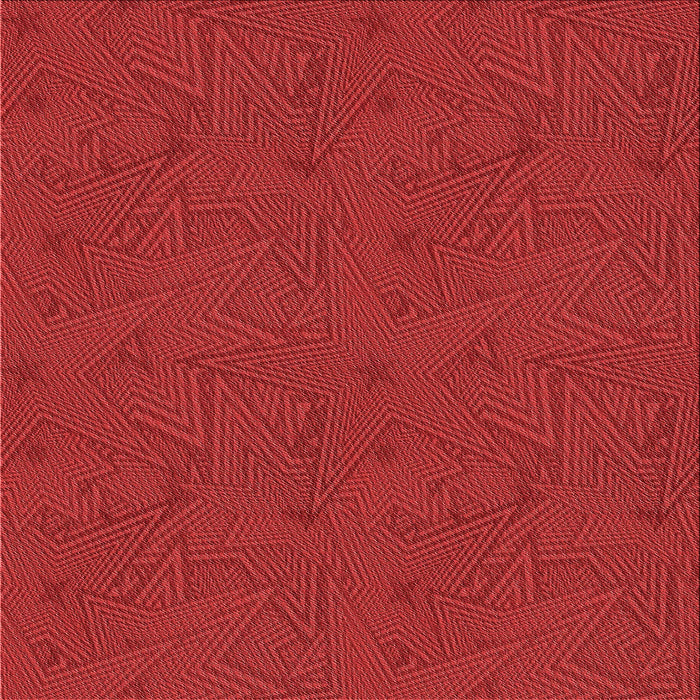 Round Patterned Red Rug, pat601rd