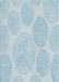 Patterned Koi Blue Novelty Rug, pat602