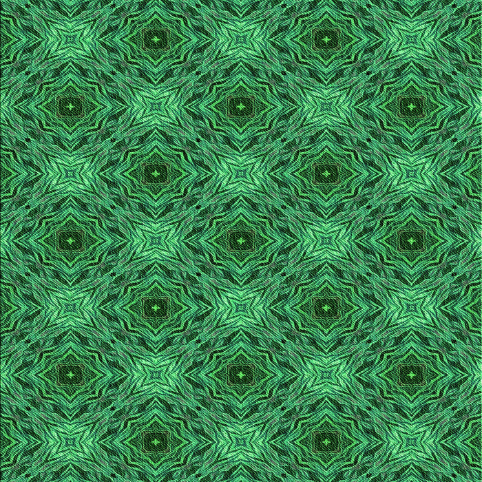 Patterned Deep Emerald Green Rug, pat603grn