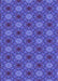 Machine Washable Transitional Purple Rug, wshpat603pur