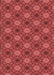 Patterned Red Rug, pat603rd