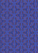 Patterned Sapphire Blue Rug, pat605blu