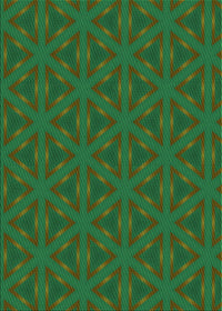 Machine Washable Transitional Army Green Rug, wshpat605grn