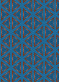 Machine Washable Transitional Blue Rug, wshpat605lblu