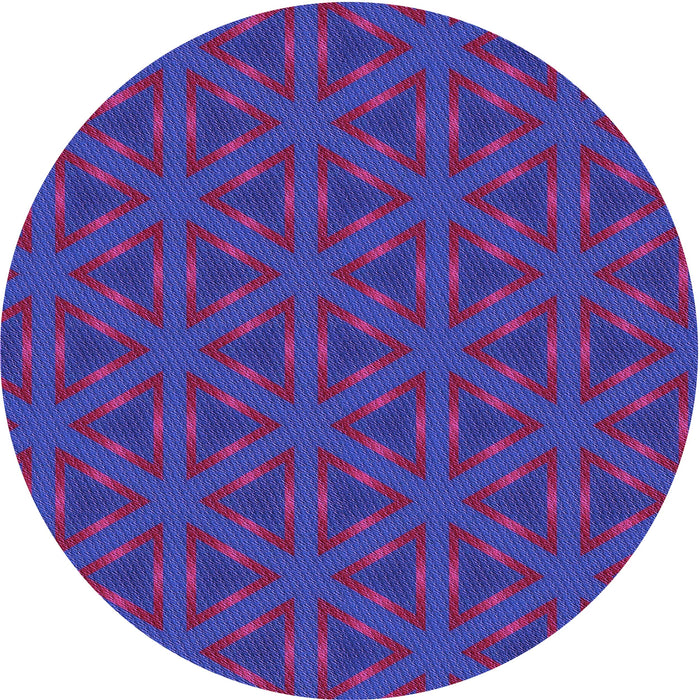 Square Machine Washable Transitional Dark Magenta Purple Rug in a Living Room, wshpat605pur