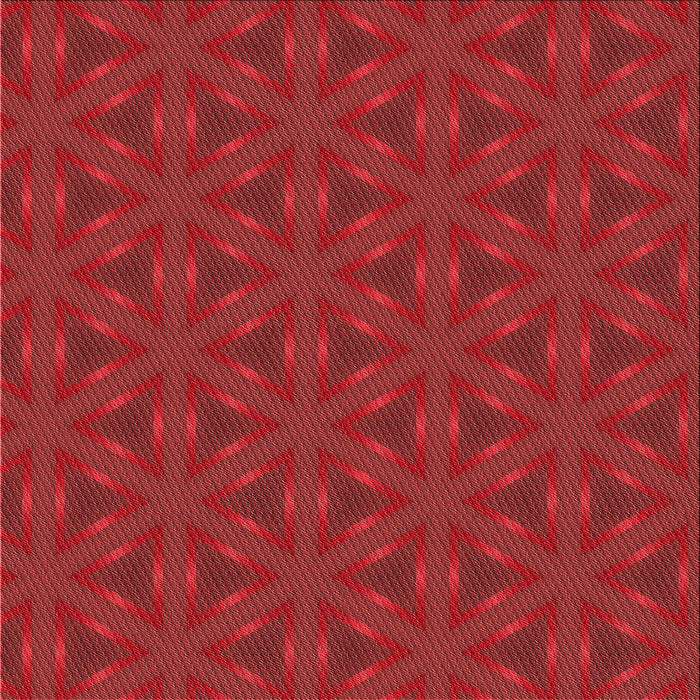 Round Patterned Red Rug, pat605rd