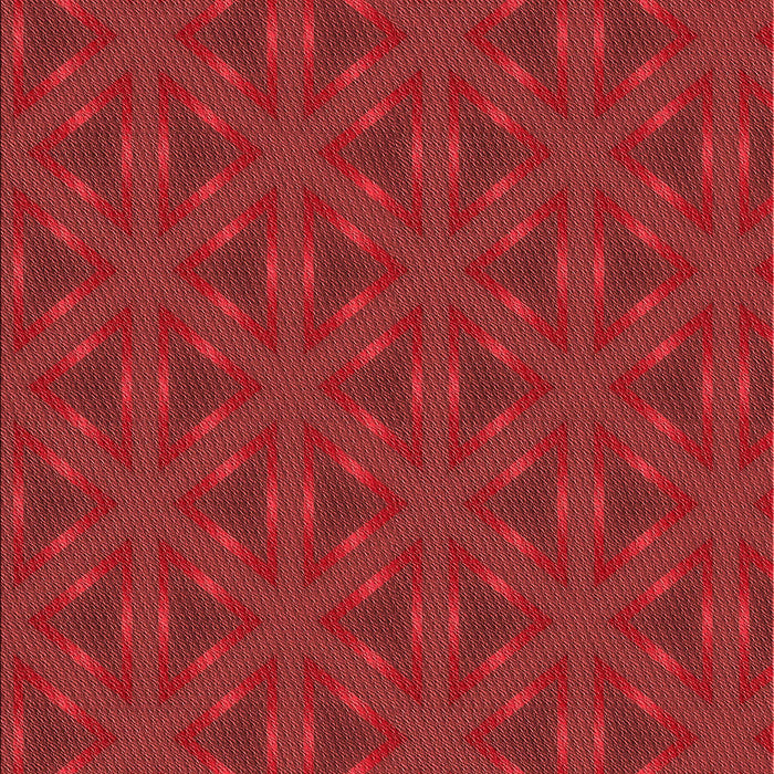 Patterned Red Rug, pat605rd
