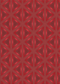 Machine Washable Transitional Red Rug, wshpat605rd