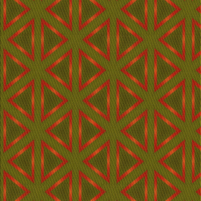 Patterned Olive Green Rug, pat605yw