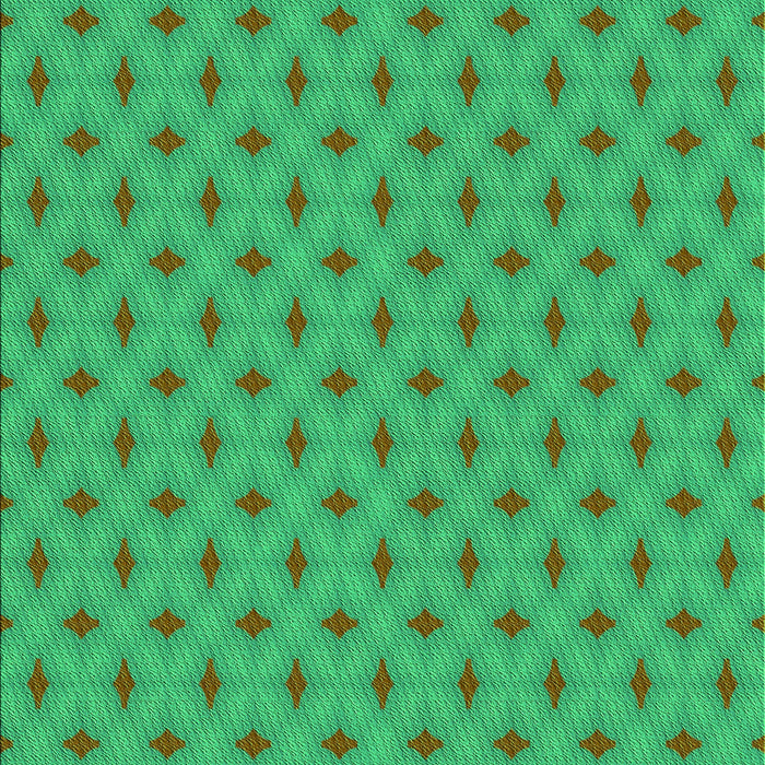 Machine Washable Transitional Spring Green Rug, wshpat606grn