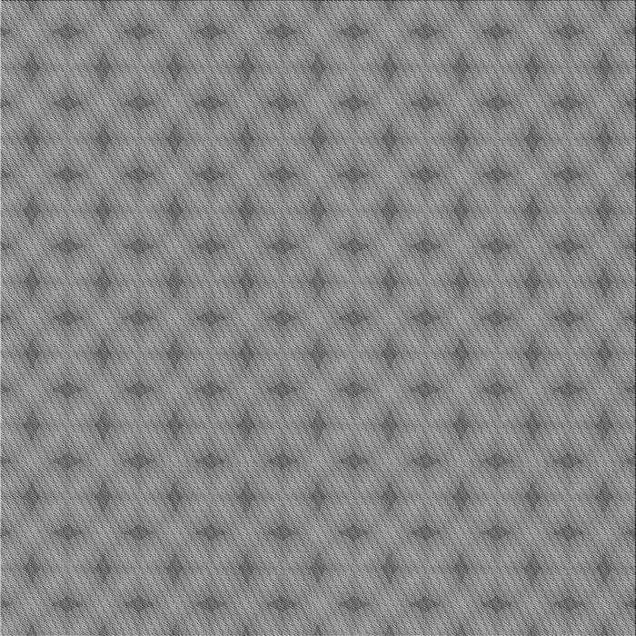 Round Patterned Smokey Gray Rug, pat606gry