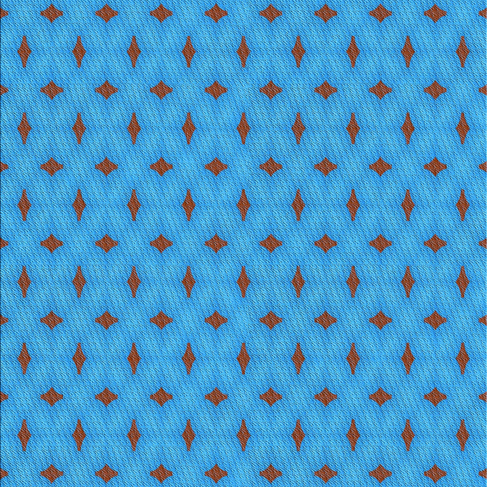 Patterned Blue Ivy Blue Rug, pat606lblu