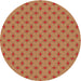 Square Machine Washable Transitional Red Rug in a Living Room, wshpat606org