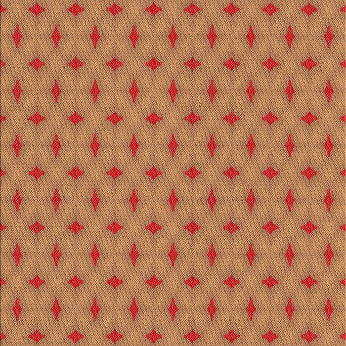 Patterned Red Rug, pat606org