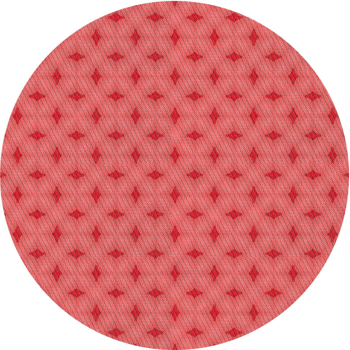 Square Machine Washable Transitional Red Rug in a Living Room, wshpat606rd