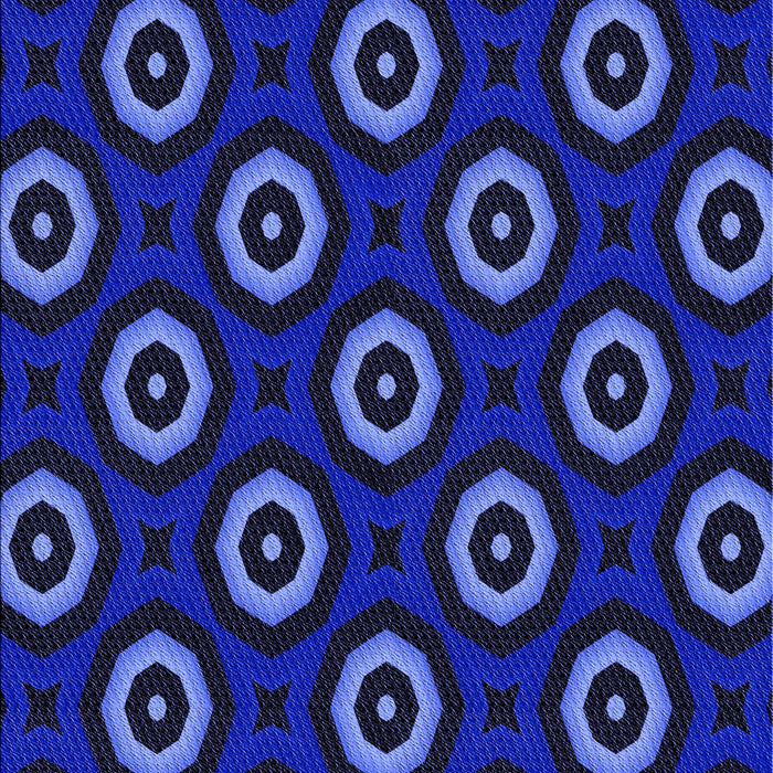 Machine Washable Transitional Royal Blue Rug, wshpat607blu