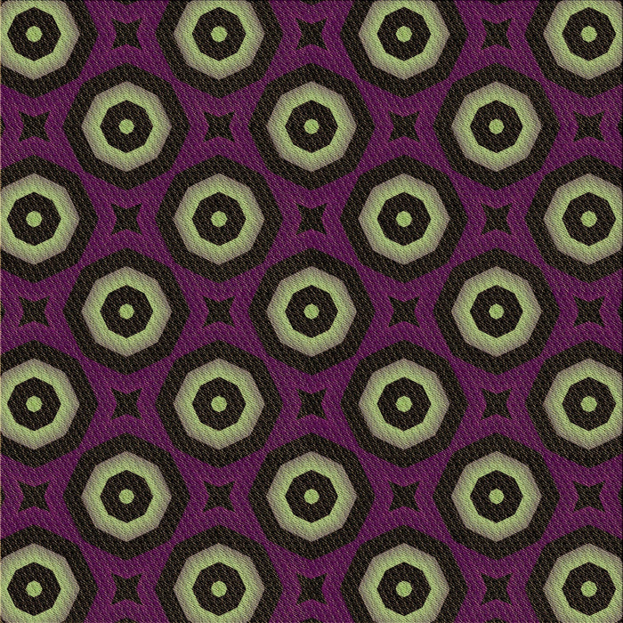 Round Machine Washable Transitional Purple Lily Purple Rug, wshpat607brn