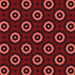 Round Patterned Crimson Red Rug, pat607rd