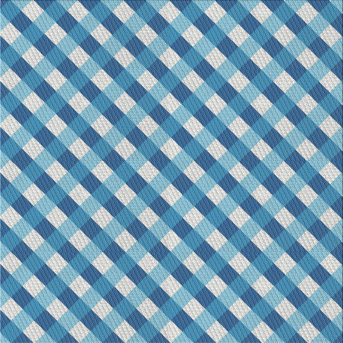 Sideview of Machine Washable Transitional Blue Rug, wshpat608