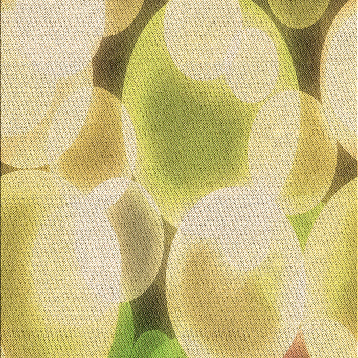 Patterned Dark Golden Brown Rug, pat609brn