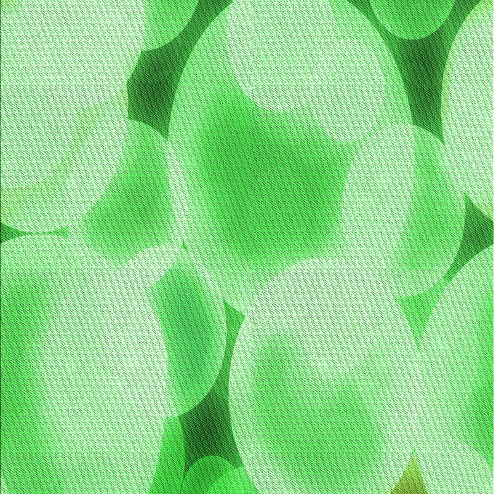 Patterned Green Rug, pat609grn