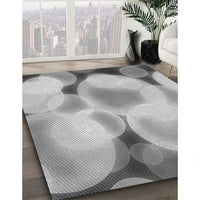 Patterned Silver Gray Rug, pat609gry