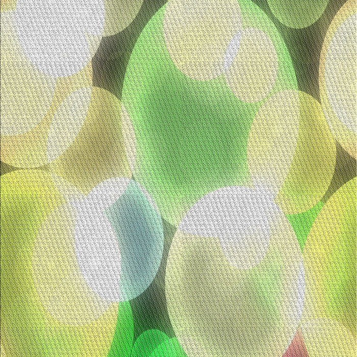 Patterned Tea Green Novelty Rug, pat609