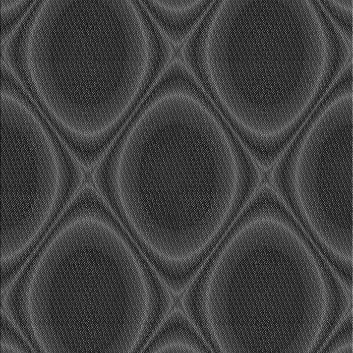 Patterned Charcoal Black Rug, pat61gry