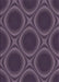 Square Patterned Plum Purple Rug in a Living Room, pat61pur