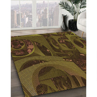 Patterned Red Rug, pat610org