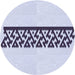 Square Machine Washable Transitional Lavender Blue Rug in a Living Room, wshpat611blu
