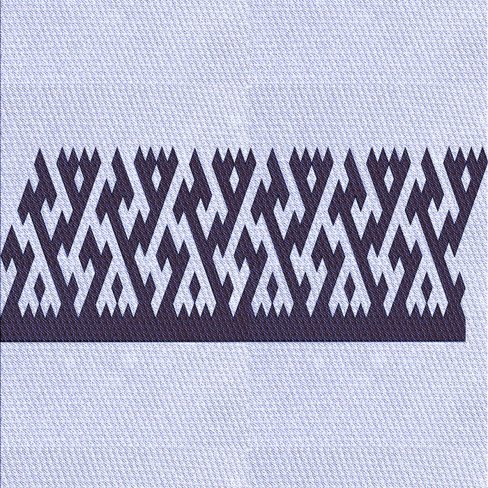 Patterned Lavender Blue Rug, pat611blu