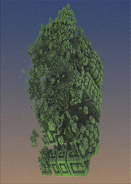 Patterned Sage Green Novelty Rug, pat612