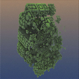 Sideview of Machine Washable Transitional Sage Green Rug, wshpat612