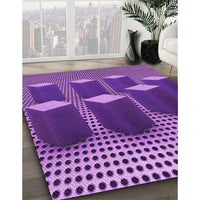 Patterned Purple Rug, pat613pur