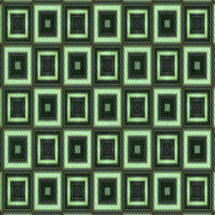 Machine Washable Transitional Green Rug, wshpat614grn