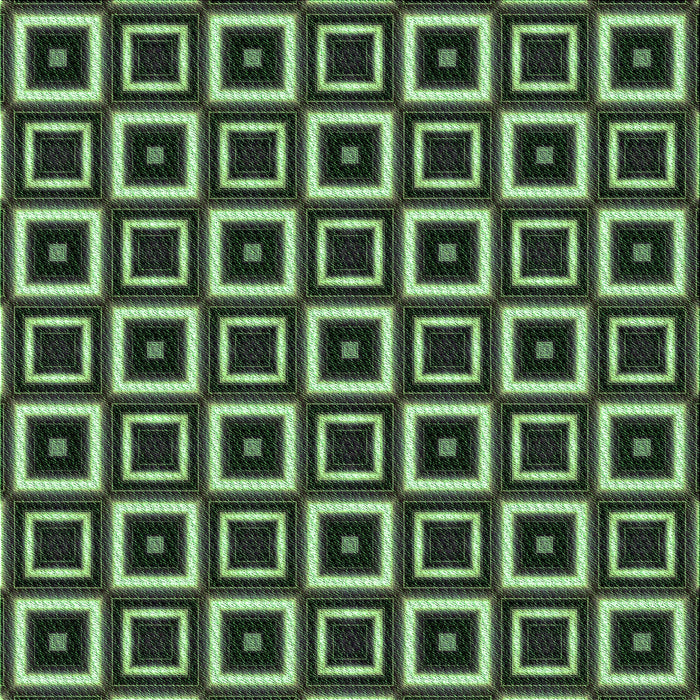 Round Patterned Green Rug, pat614grn