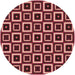 Square Machine Washable Transitional Burgundy Red Rug in a Living Room, wshpat614org
