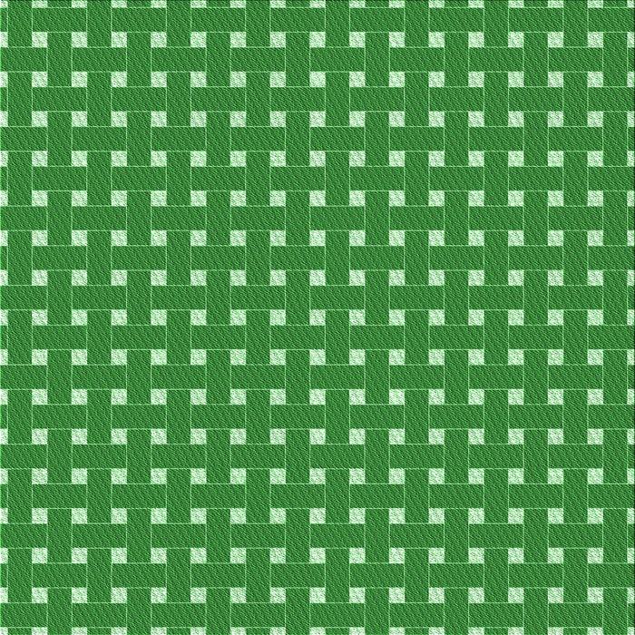 Round Patterned Green Rug, pat615grn