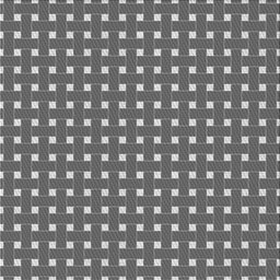 Square Patterned Dark Gray Novelty Rug, pat615