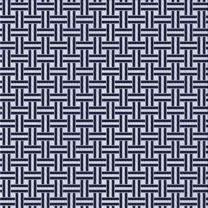 Round Patterned Night Blue Rug, pat616blu