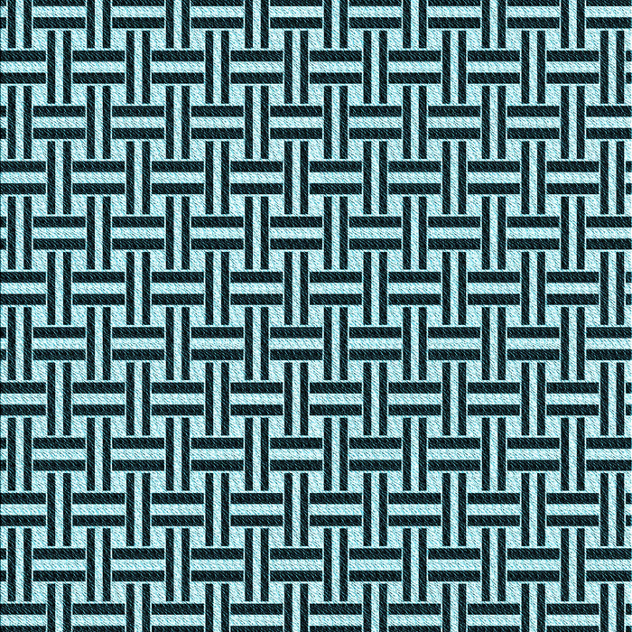 Patterned Blue Rug, pat616lblu