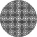 Sideview of Patterned Mid Gray Novelty Rug, pat616