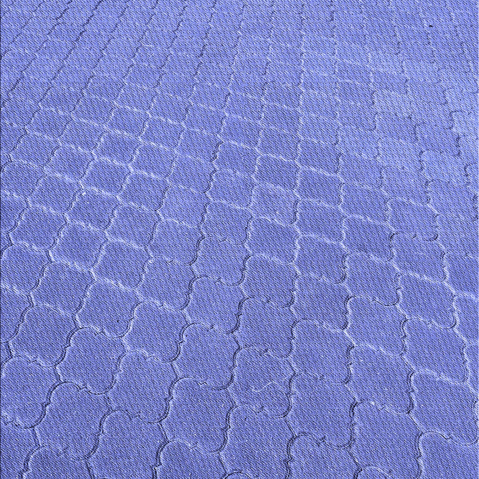 Patterned Sky Blue Rug, pat617blu