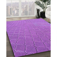 Patterned Purple Rug, pat617pur